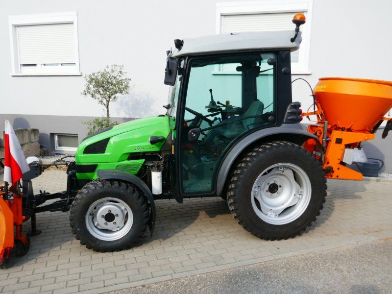 Deutz-Fahr Agrokid 230 incl. Heckmulcher und Winterdienstgeräten
