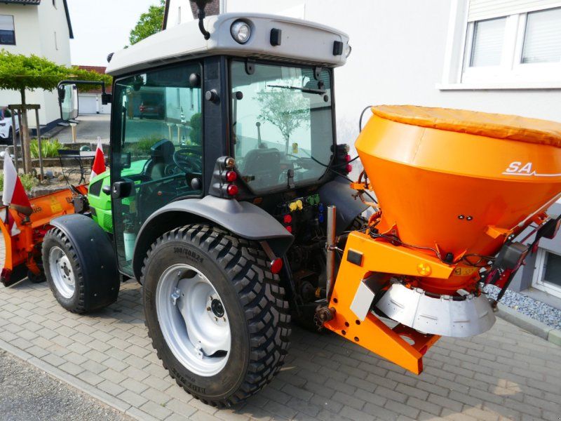 Deutz-Fahr Agrokid 230 incl. Heckmulcher und Winterdienstgeräten