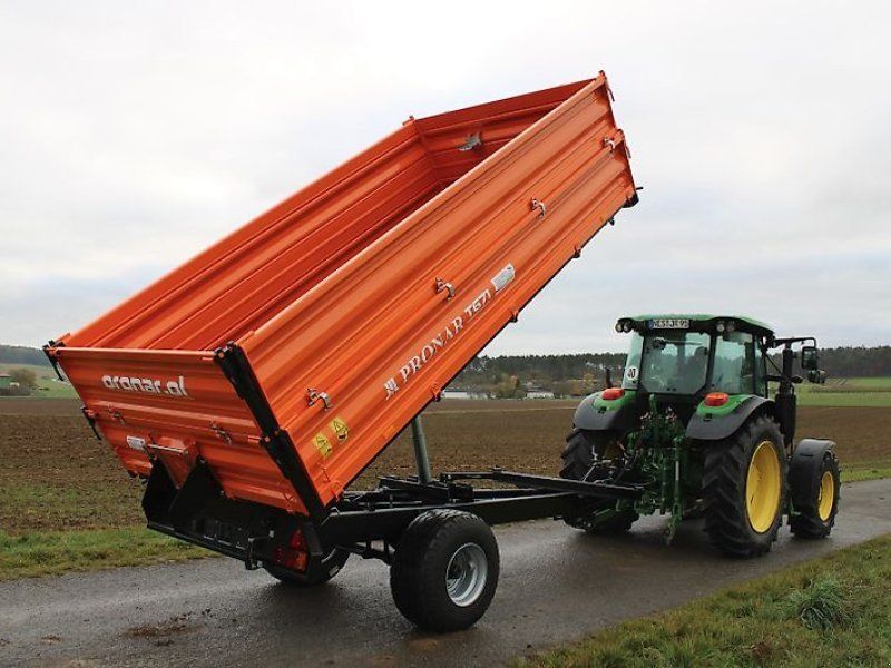Pronar T 671 Einachs Dreiseitenkipper, 7,2 to