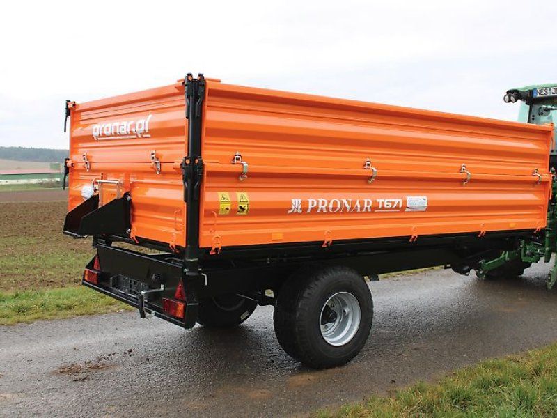 Pronar T 671 Einachs Dreiseitenkipper, 7,2 to