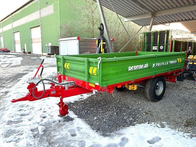 Pronar T 654/2 Einachser Dreiseitenkipper, 6 to, Auflaufbremse, 40 km/h