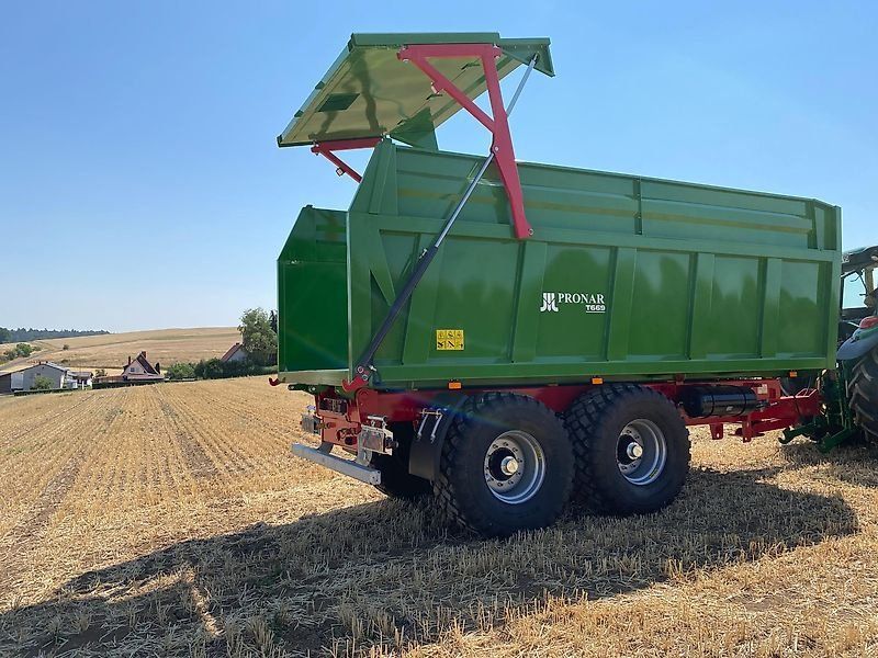 Pronar T 669 Muldenkipper, 20 to, Lenkachse, 560/60R22,5 161D
