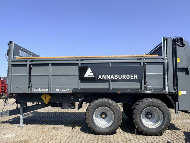 Annaburger TeleLiner HTS 24D.07 Profi 24-Tonnen-Universalstreuer und Häckse