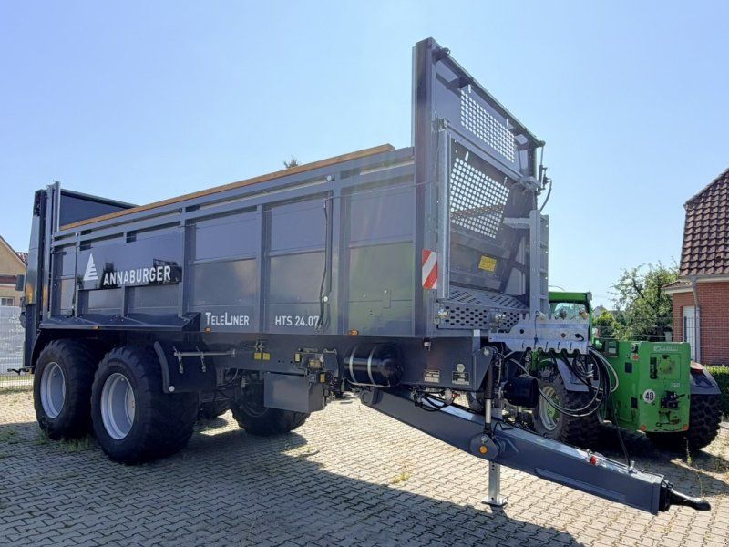 Annaburger TeleLiner HTS 24D.07 Profi 24-Tonnen-Universalstreuer und Häckse