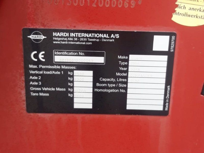 Hardi Commander 4500