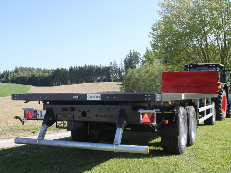 Zaslaw D746-20 3 Achser Ballenwagen 24t