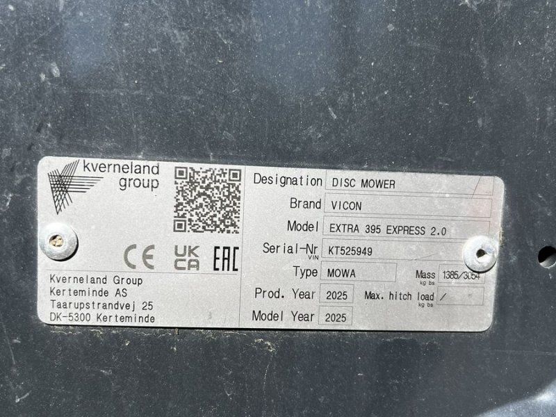 Vicon Extra 395 KSW 2.0