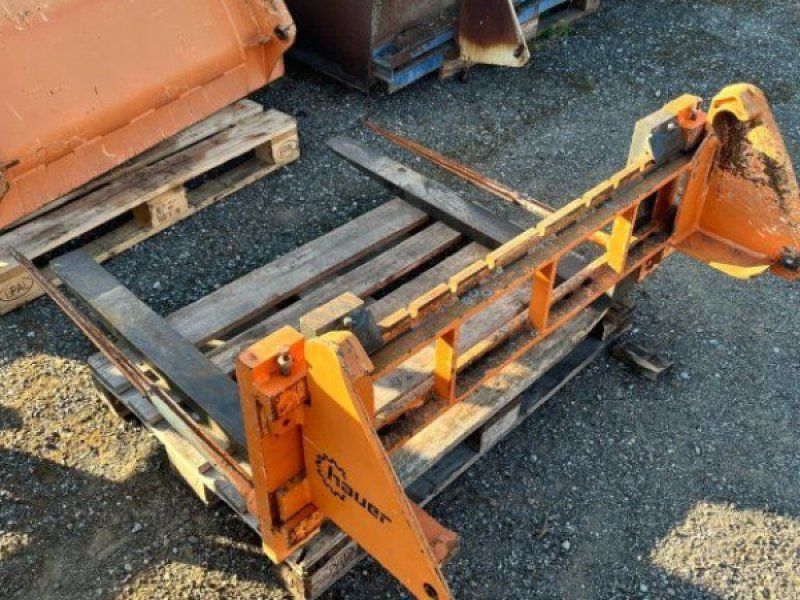 Hauer Palettengabel mit 1100mm Zinken + Ballenspieß zu