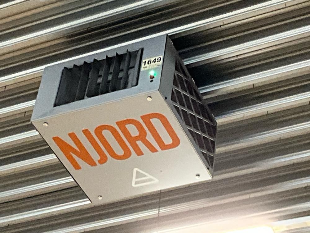 2020 Njord N10001-XP1-A Industrial Air Purifier