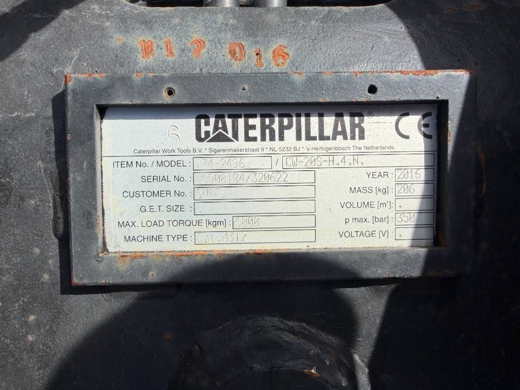 Verachtert CW20S - M312 / M314F / M315D / M315F / M316C / M3