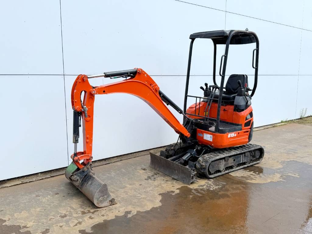 Kubota U17-3 - Hydr. Undercarriage / Hammer Lines