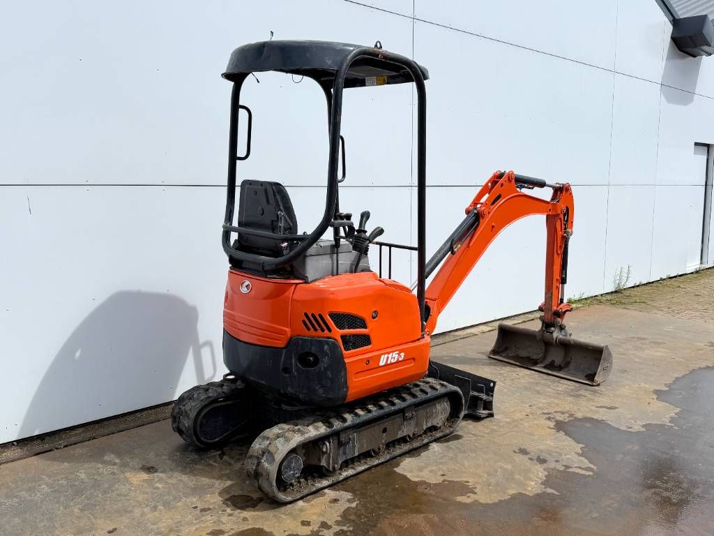 Kubota U17-3 - Hydr. Undercarriage / Hammer Lines