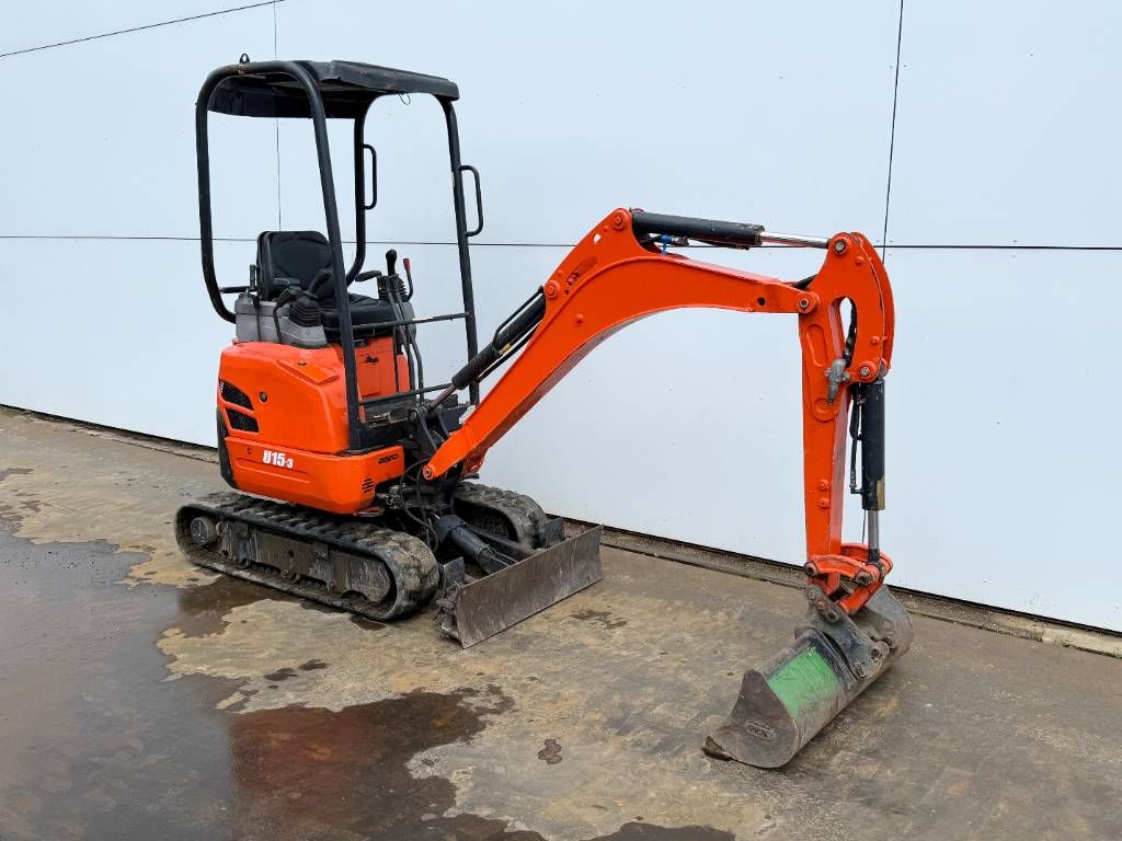 Kubota U17-3 - Hydr. Undercarriage / Hammer Lines