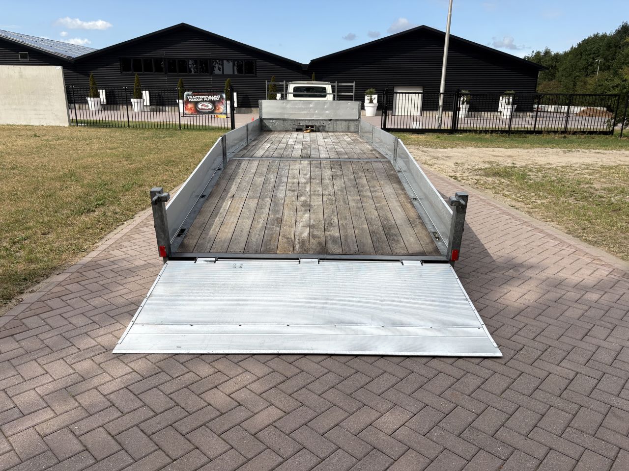 Be oplegger VELDHUIZEN knikvloer 8 TON
