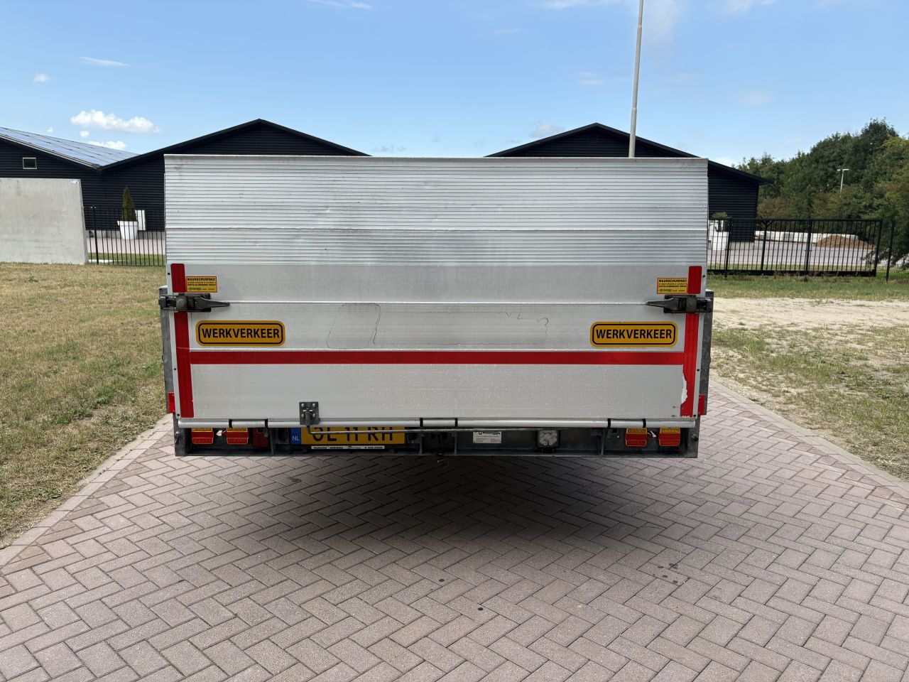 Be oplegger VELDHUIZEN knikvloer 8 TON