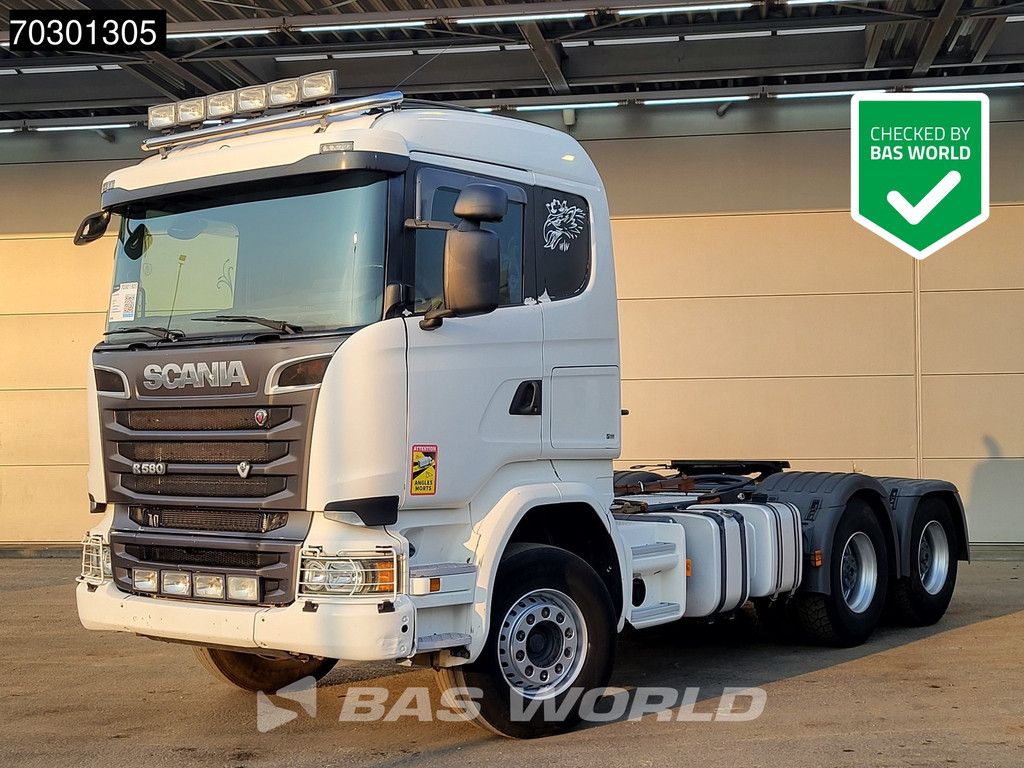 Scania R580 6X4 Retarder Big-Axle Hydraulik 2xTanks
