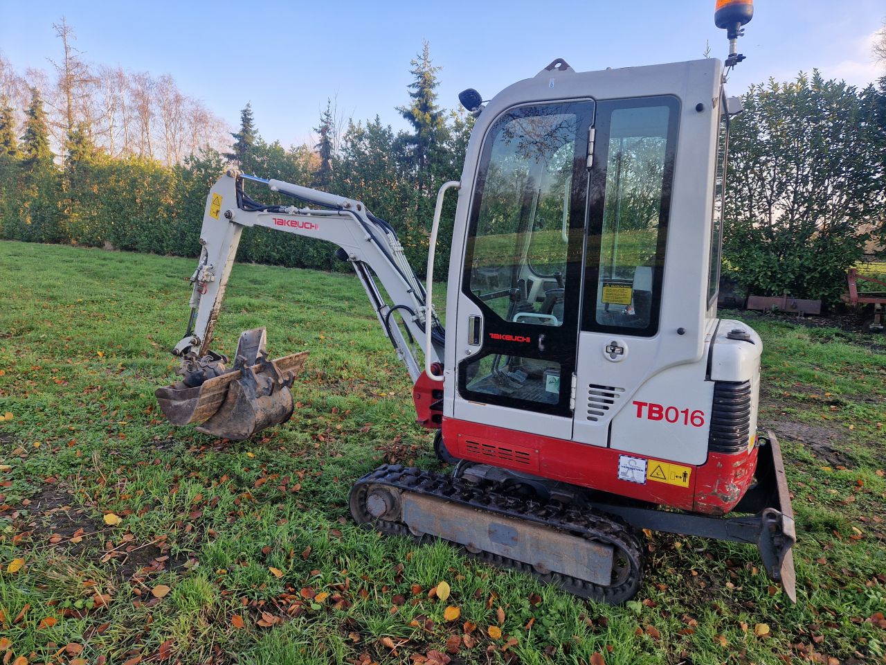 Minigraver kubota kx 019
