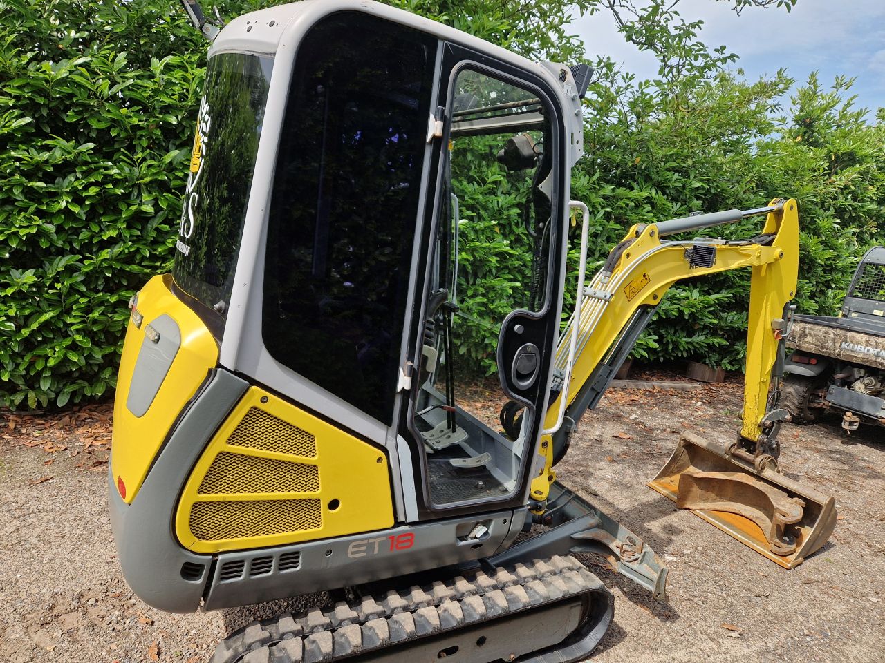 Minigraver kubota kx 019