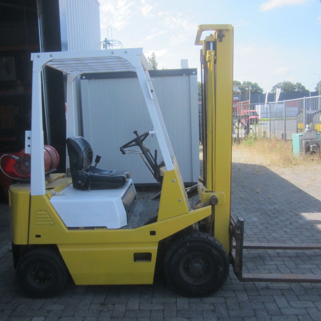 TCM FG 15, LPG-gas, duplo vrijzicht mast.