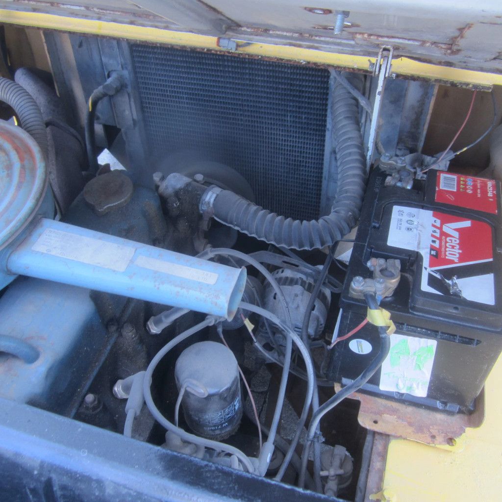 TCM FG 15, LPG-gas, duplo vrijzicht mast.