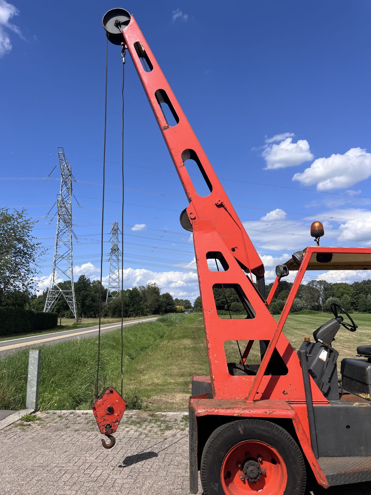 Hyster B11 Carry Crane / werfkraan