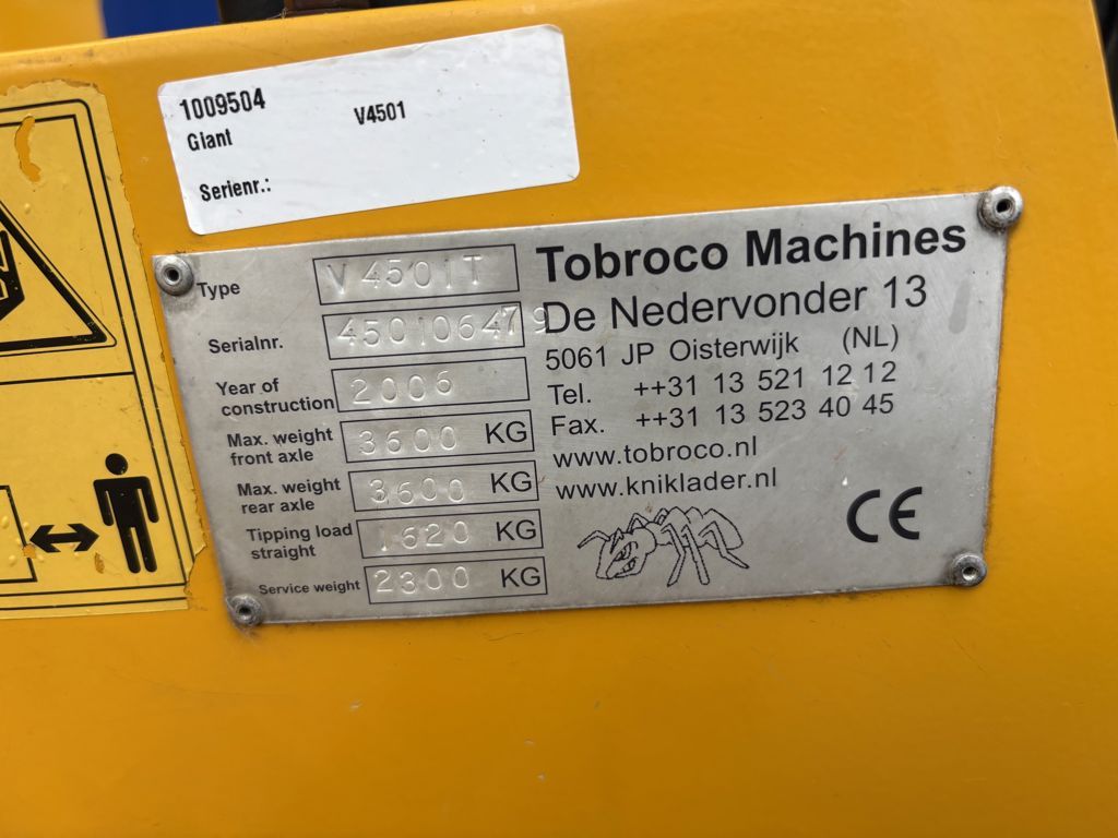 Giant V4501 kinklader