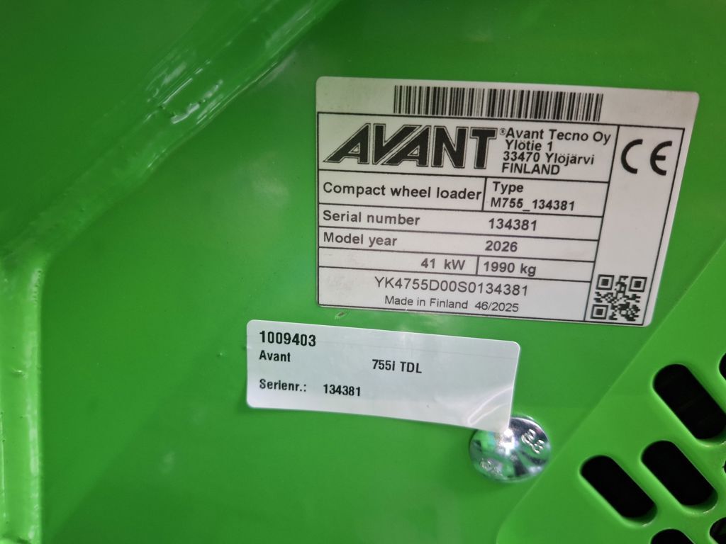 Avant 755i TDL