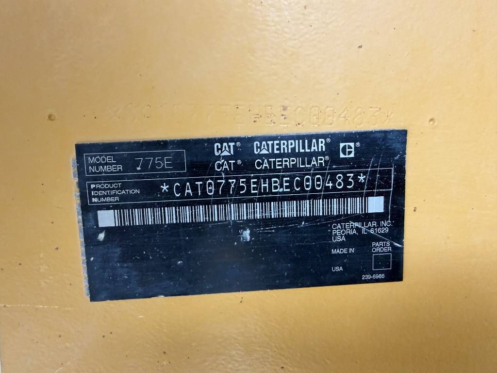 CAT 775E
