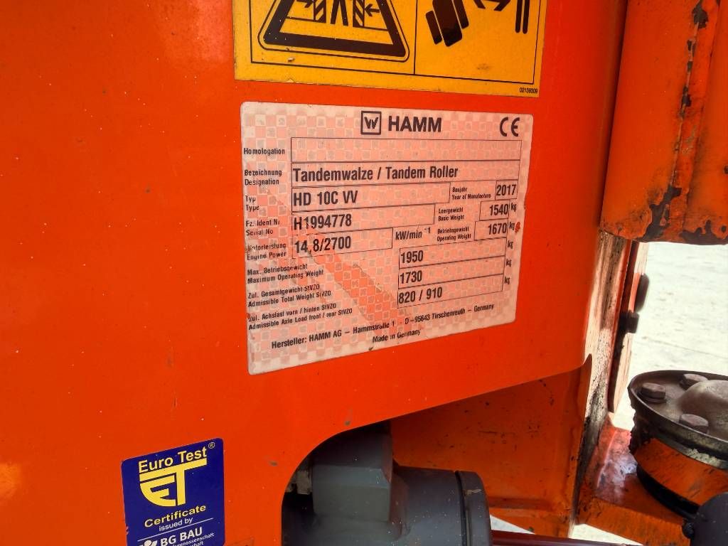Hamm HD10 C VV
