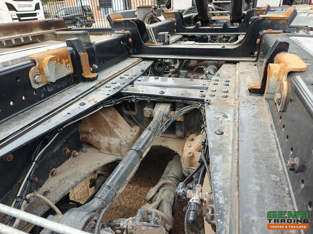 Iveco Trakker 450 Tageskabine 6x4 Euro 6A – Vollblattfederung – Hiab 21T Hakenliftsystem – Radnabenuntersetzung – Belgische Zulassung
