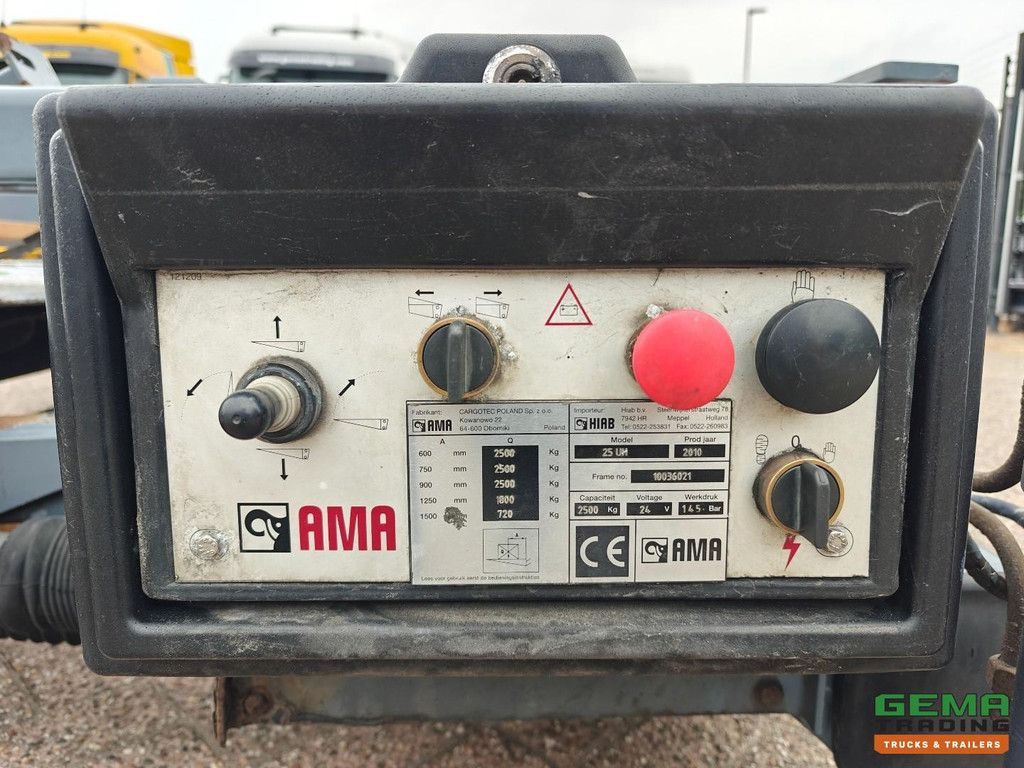 AMA 25 UH Folding Flap - 2500 KG - CE - 170cm LONG - 245cm Wide