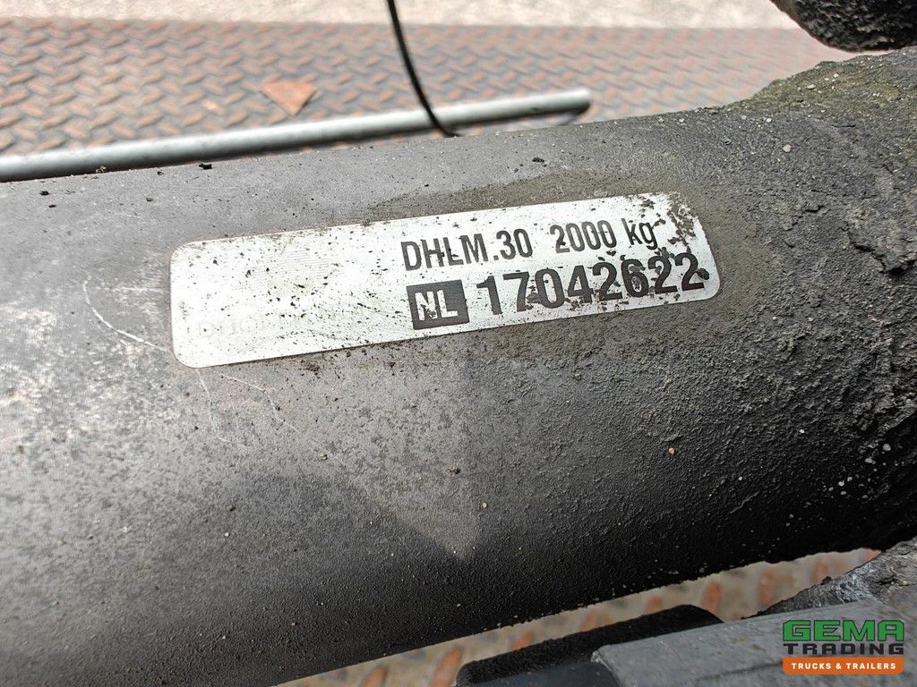 Dhollandia DHLM.30 Rear Closing Valve - 2000KG - 2 Meters Long - 2.5 Meters Wide - CE