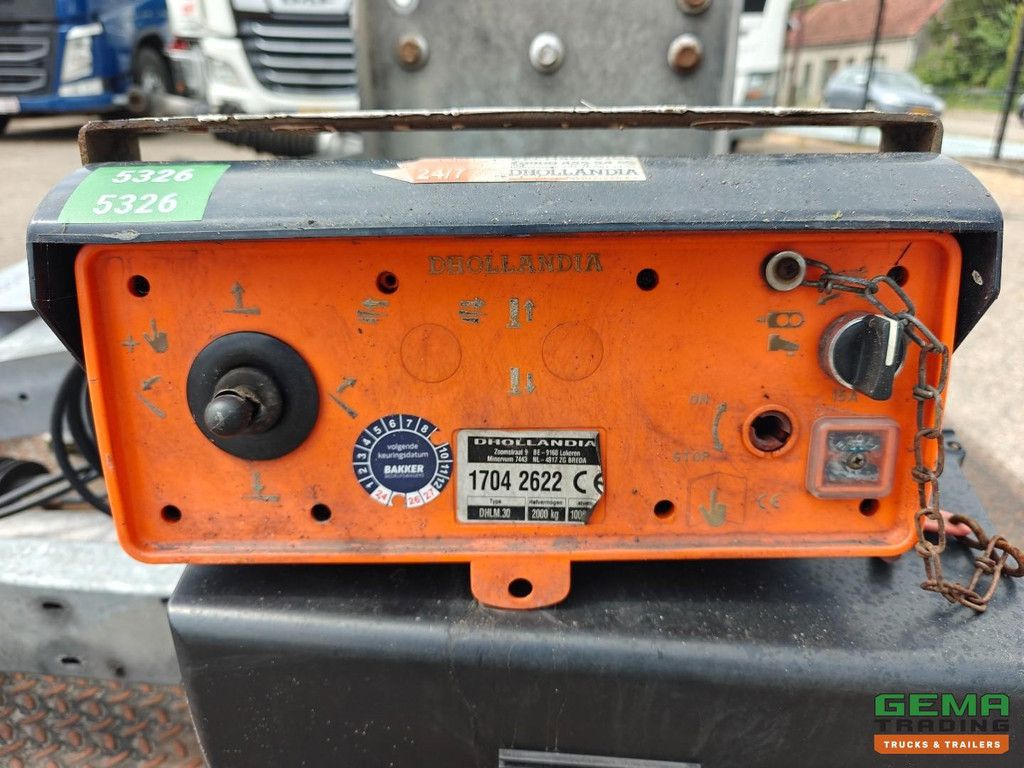 Dhollandia DHLM.30 Rear Closing Valve - 2000KG - 2 Meters Long - 2.5 Meters Wide - CE
