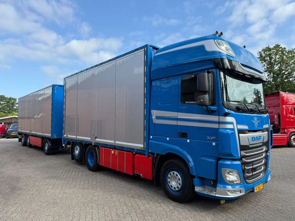DAF XF 530 Full Air Side Doors Combi AS-3 Liftas/Stuuras NL Truck
