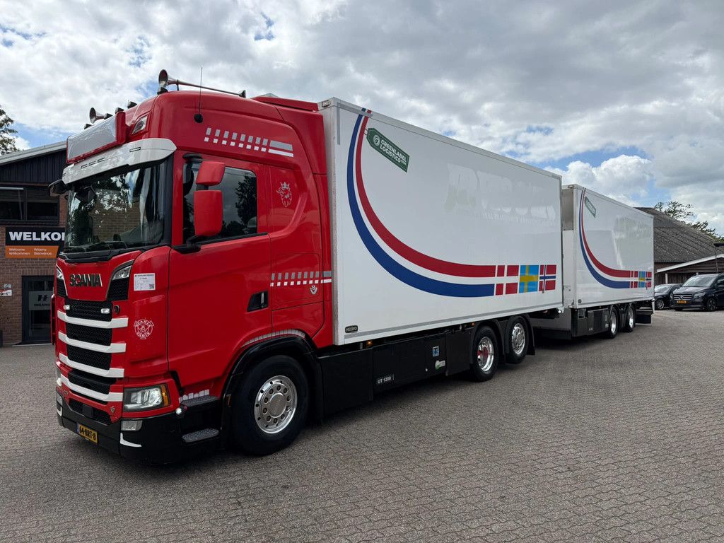 Scania 590S V8 NGS 6X2 Frigo Combi, 2x Thermo King UT1200, FULL AIR Alcoa's NL Truck APK/TUV 01-05-2027