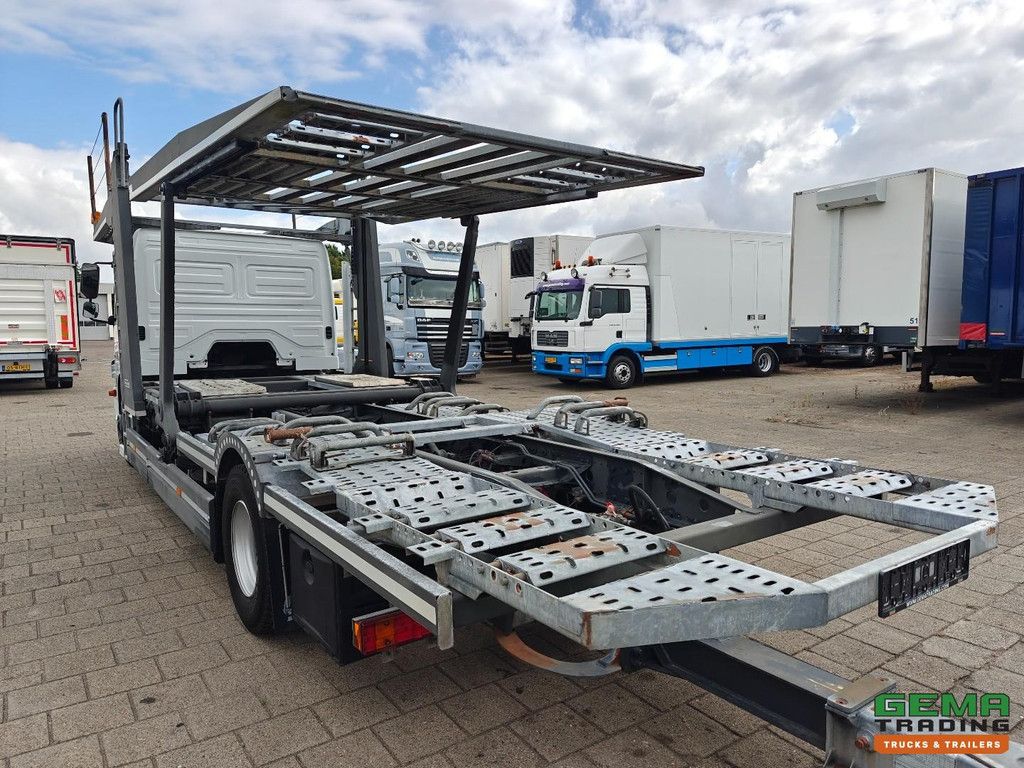 Mercedes-Benz Atego 1528 4x2 Schlafkabine Euro4 – Groenewold Auto-/Bustransporter 6-Lader – Groenewold TSFL-LD Anhänger