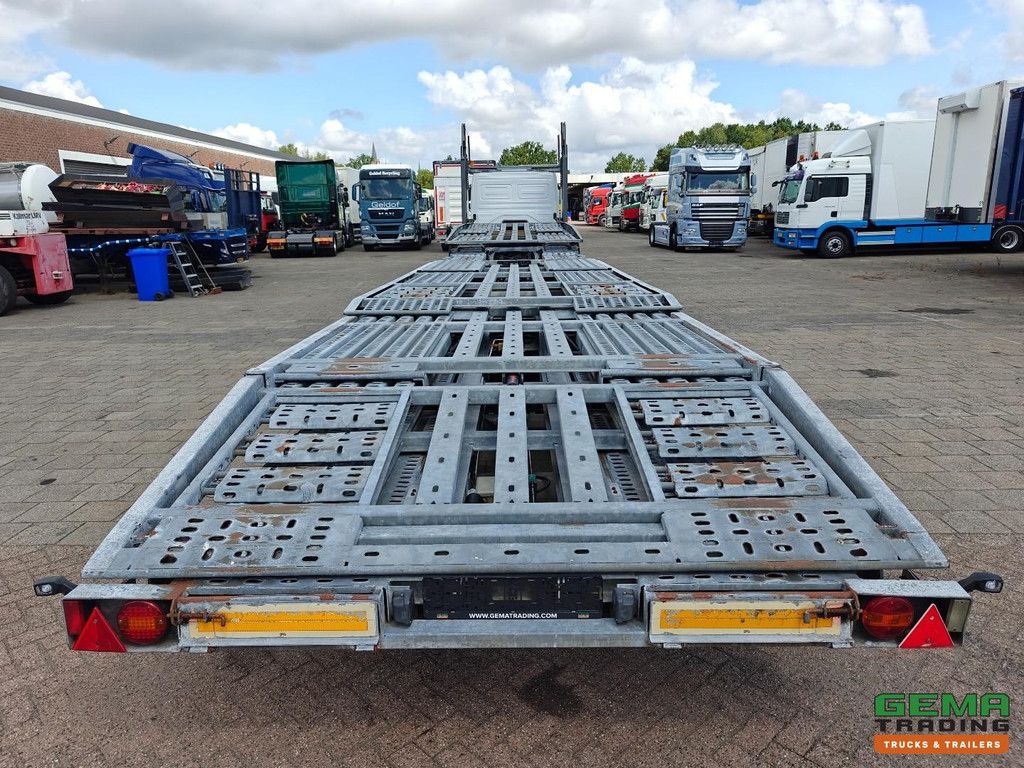 Mercedes-Benz Atego 1528 4x2 Schlafkabine Euro4 – Groenewold Auto-/Bustransporter 6-Lader – Groenewold TSFL-LD Anhänger