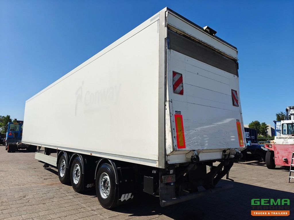 Wullhorst LPRS24 Enclosed Body 13.6m + Rear Closing Tailgate 2500kg - Galvanized Chassis - Steering Axle - Lift Axle - Central Lubrication