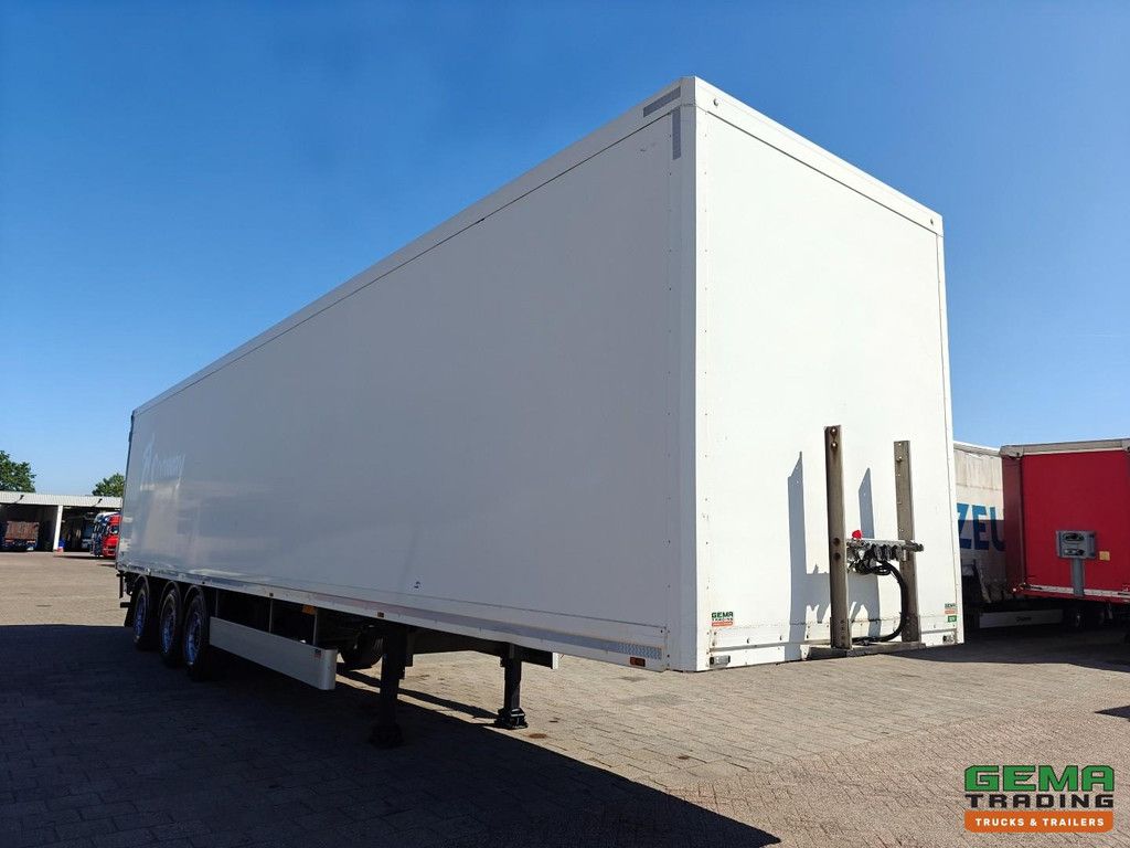 Wullhorst LPRS24 Enclosed Body 13.6m + Rear Closing Tailgate 2500kg - Galvanized Chassis - Steering Axle - Lift Axle - Central Lubrication