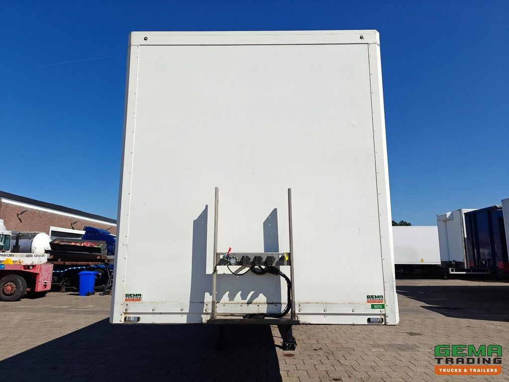 Wullhorst LPRS24 Enclosed Body 13.6m + Rear Closing Tailgate 2500kg - Galvanized Chassis - Steering Axle - Lift Axle - Central Lubrication