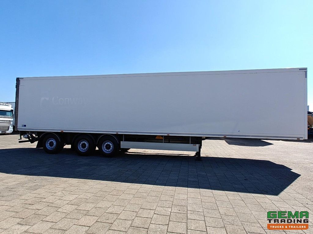 Wullhorst LPRS24 Enclosed Body 13.6m + Rear Closing Tailgate 2500kg - Galvanized Chassis - Steering Axle - Lift Axle - Central Lubrication