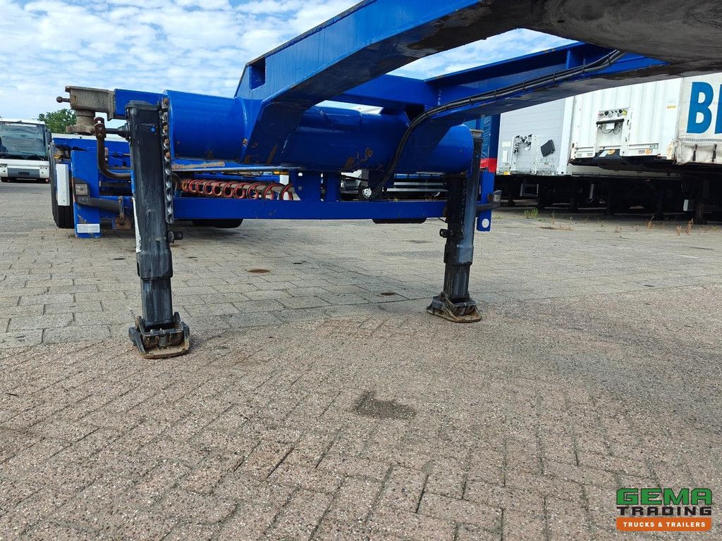 Broshuis MFCC Multi - LiftAs - Derzeit auf 40 Fuß fixiert - SAF Scheibenbremse - Belgische Zulassung