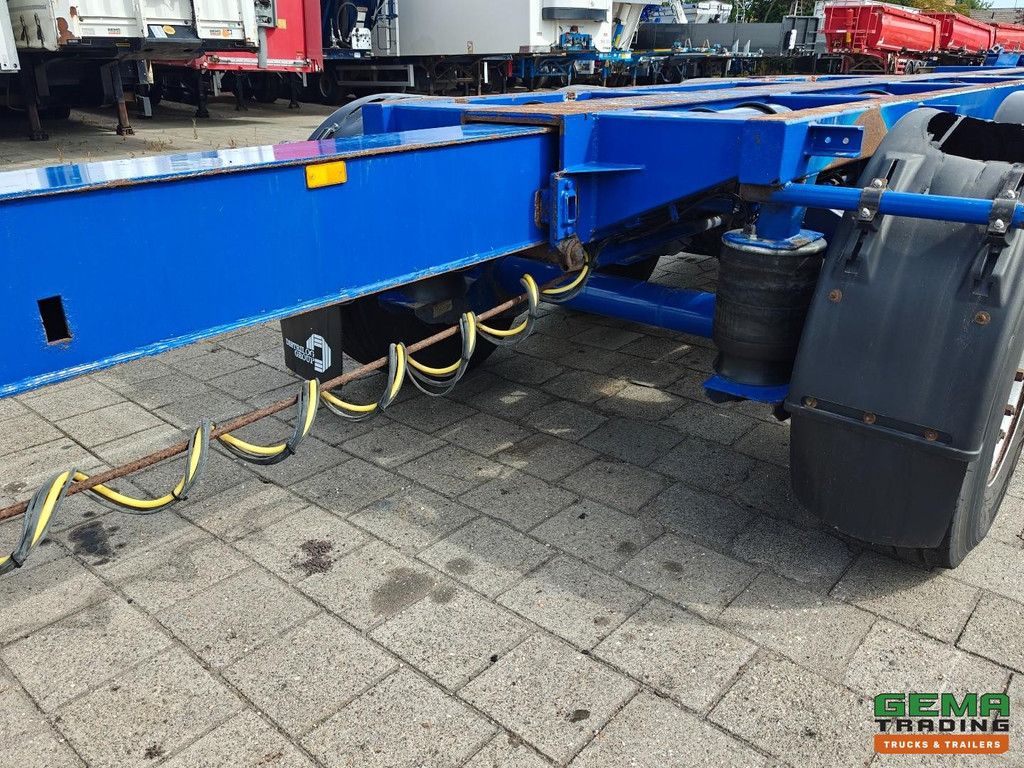 Broshuis MFCC Multi - LiftAs - Derzeit auf 40 Fuß fixiert - SAF Scheibenbremse - Belgische Zulassung