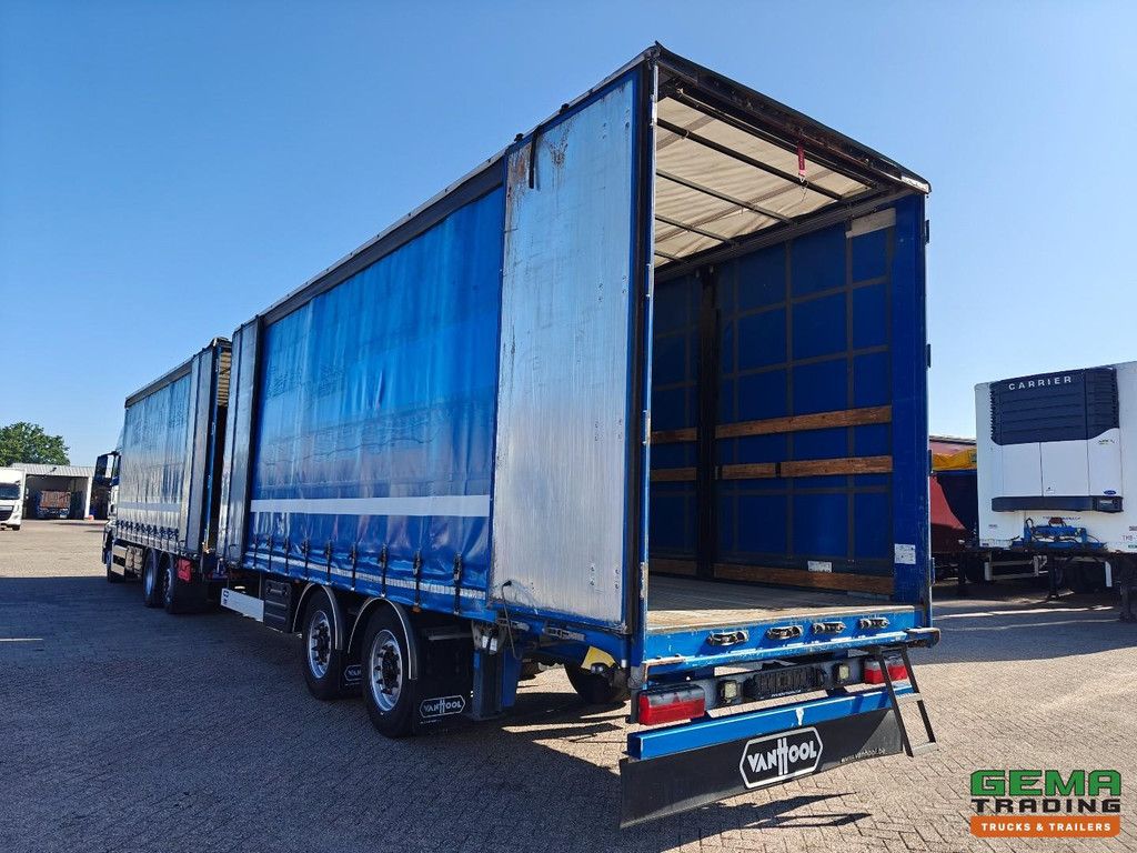 MAN TGX 26.500 6x2/4 XLX Euro 6C Curtainside Combi 105m³ + Van Hool - Schiebedach - Durchladesystem - Smart Tacho V2 - Festklimaanlage - TÜV 04/2027