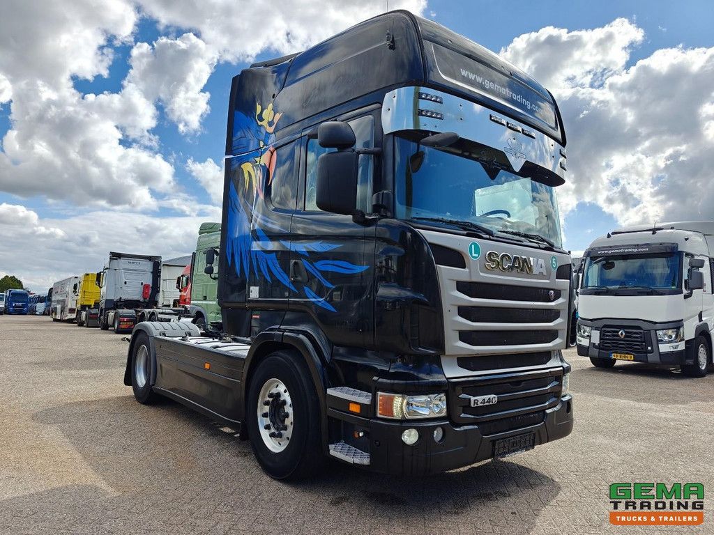 Scania R440 4x2 Topline Euro5 - Retarder - StandAirco - Dubbele Tanks - SmartTacho V2
