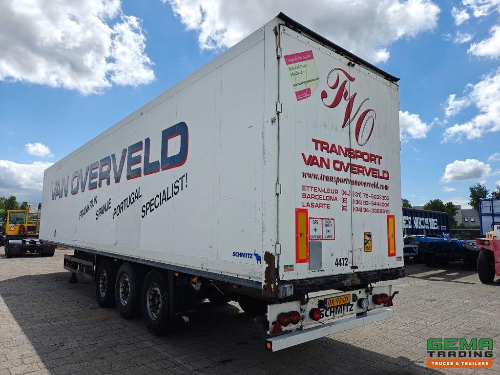 Schmitz SKO 24 13.6m GeïsoleerdBox - SAF Assen - 2 LiftAssen - SchijfRemmen - Gegalvaniseerd Chassis