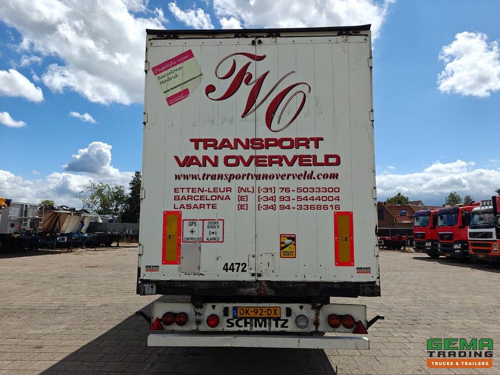 Schmitz SKO 24 13.6m GeïsoleerdBox - SAF Assen - 2 LiftAssen - SchijfRemmen - Gegalvaniseerd Chassis