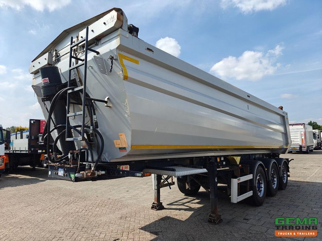 Wielton NW-3 28,3 m³ - Staal/Staal - Hyva AfdekKleppen - Wabco SmartBoard - SAF schijfrem - LiftAs - APK 04/2027