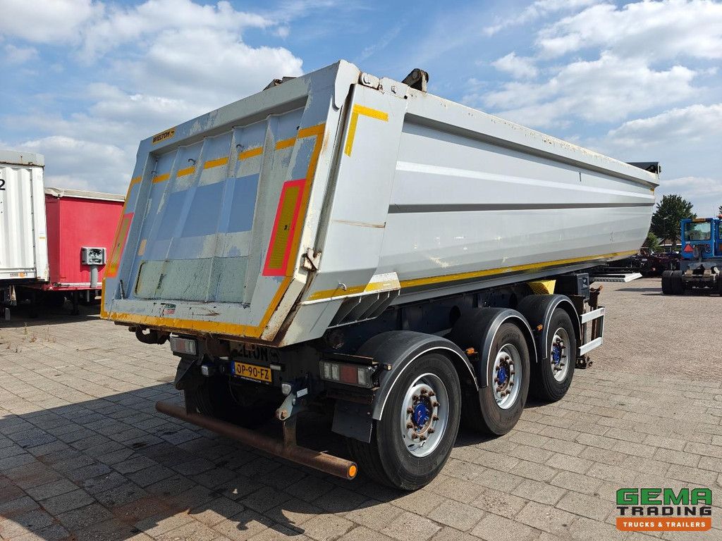 Wielton NW-3 28,3 m³ - Staal/Staal - Hyva AfdekKleppen - Wabco SmartBoard - SAF schijfrem - LiftAs - APK 04/2027