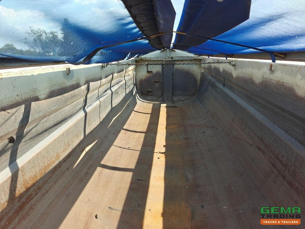 Wielton NW-3 28,3 m³ - Staal/Staal - Hyva AfdekKleppen - Wabco SmartBoard - SAF schijfrem - LiftAs - APK 04/2027